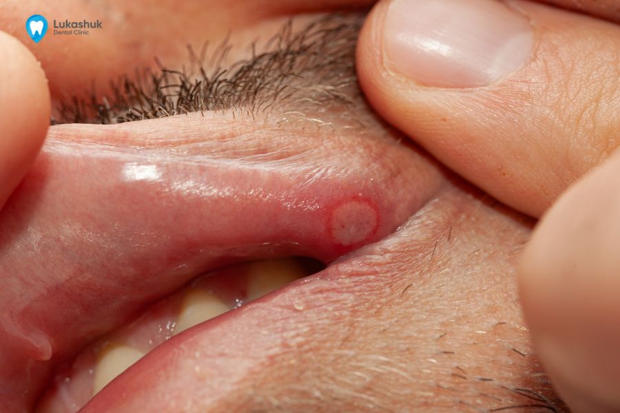 Ретенционная киста на верхней губе | Фото 3 - Клиника Лукашука